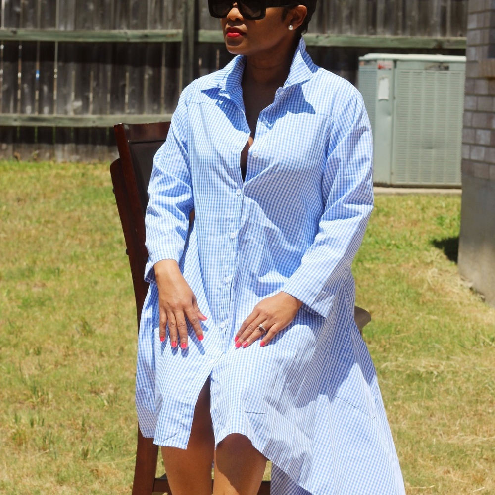 SHIRT DRESS